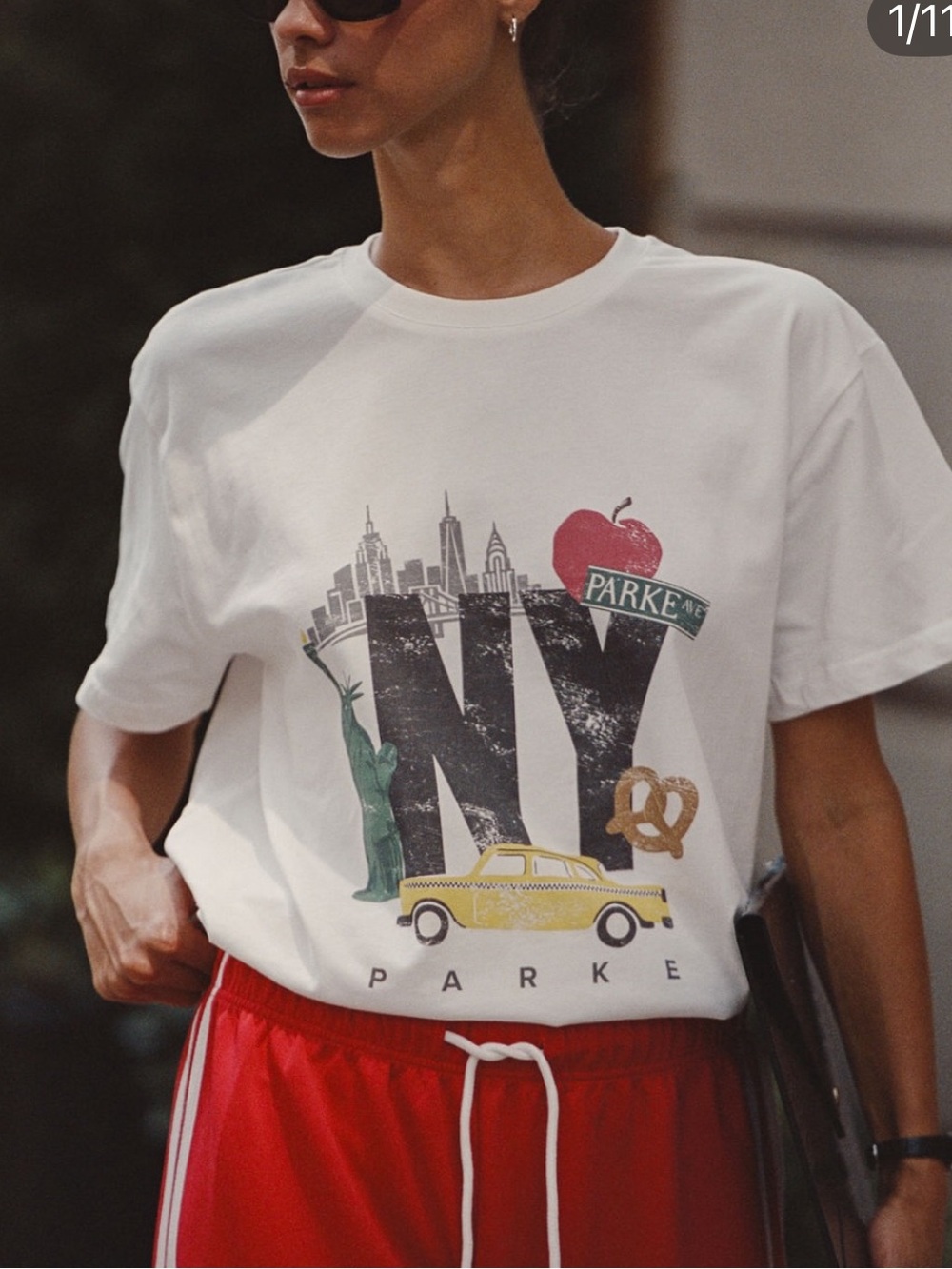PARKE GRAPHIC T SHIRT NYC